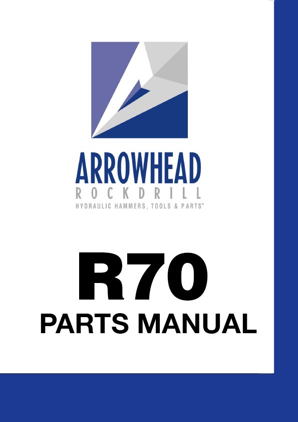 R70 parts manual